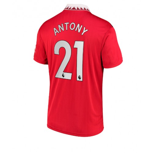 Dres Manchester United Antony #21 Domaci 2022-23 Kratak Rukav